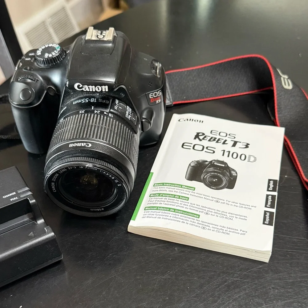 Canon EOS Rebel Black Digital Camera